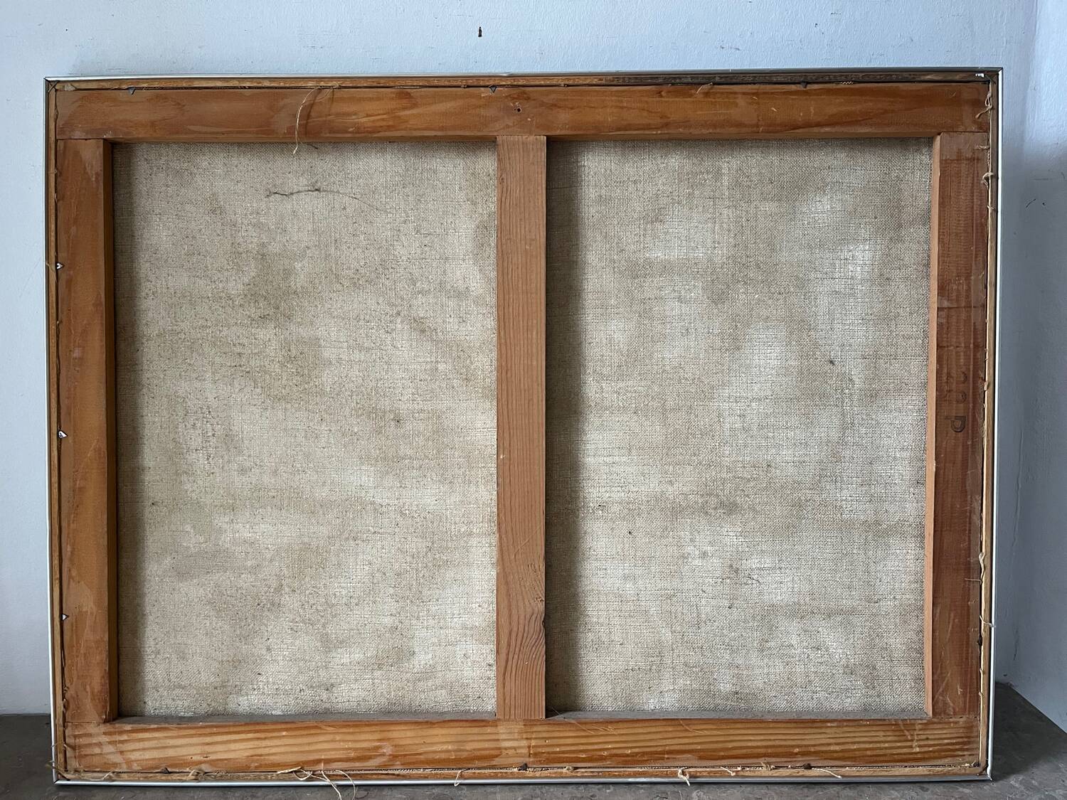 Surreal landscape, oil on canvas