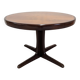 Baumann extendable dining room round table, France circa 1970.