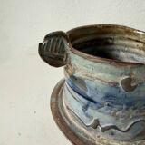 Yvon Gauchot ceramic bowl with handles