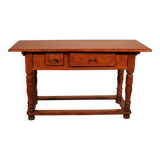 Console Two Drawer in Cherry Wood - 18th Century