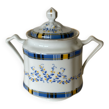 Sucrier Bernardaud ancien (B&Cie) Limoges - vers 1920