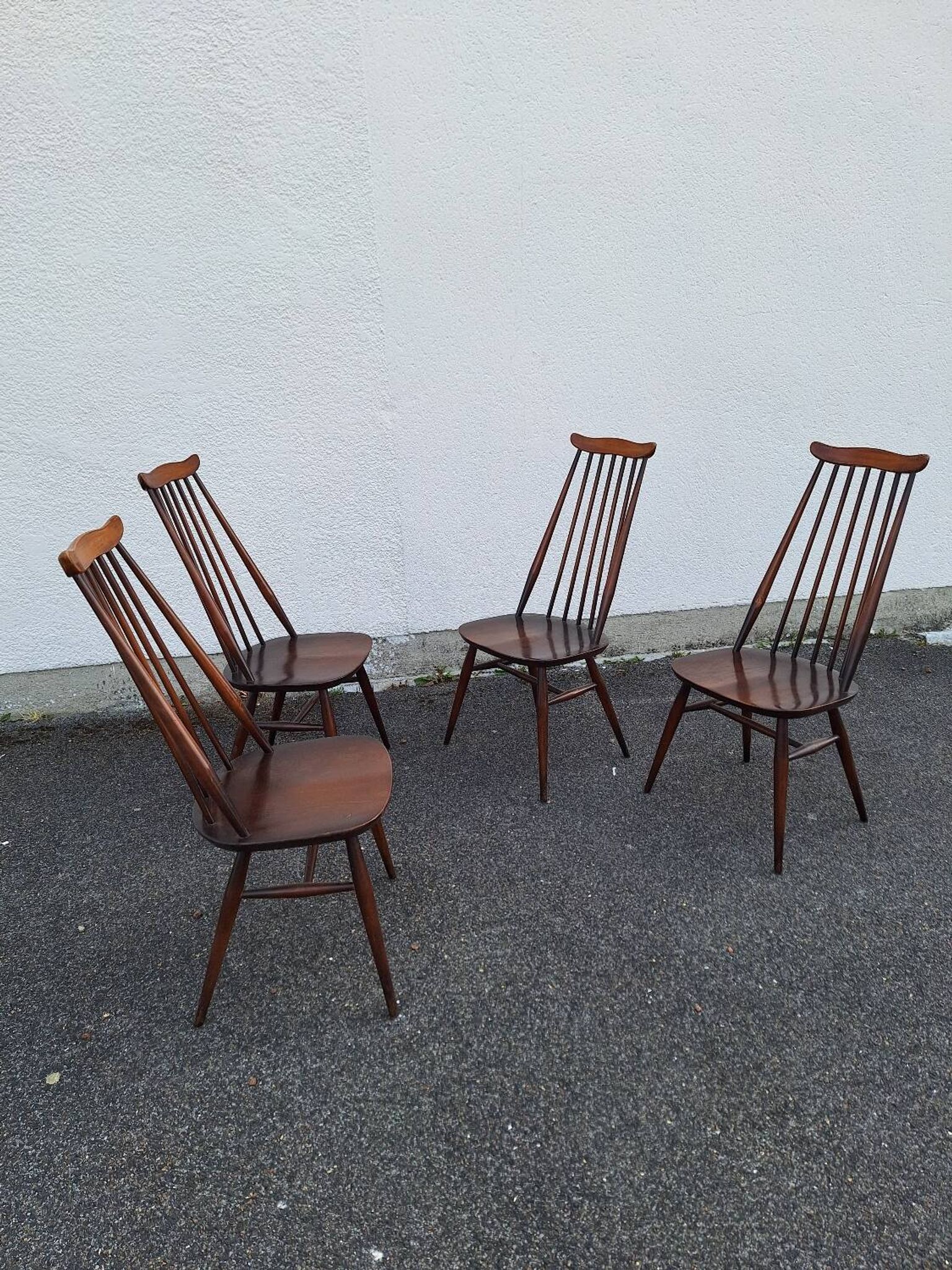 Lot de 4  chaises Ercol Windsor