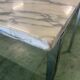 Marble and metal table by Florence Knoll 1960