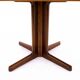 Walnut dining table, mid century modern, Denmark, 1960s.