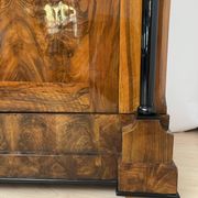 Biedermeier Wardrobe, Walnut Veneer, South Germany circa 1820