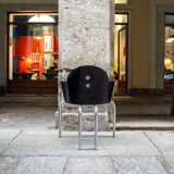 Set of three postmodern armchairs Italy 70