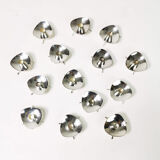 Set (14 pcs) of candlesticks manufactured by Atla, in Denmark, 1960s,