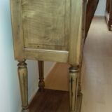 Bedside or deco with marble side table