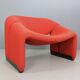 Pierre Paulin Lot de 2 fauteuils F598 Groovy pour Artifort New Upholstery, 1972