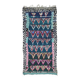 Tapis Berbère Boucherouite - 234 x 113 cm