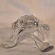 Crystal candlestick from Bayel, flower petal shape A559
