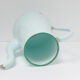 Cafetière émaillée vert d'eau
