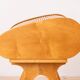 Mid Century Modern Desk with Roll-Top, Walnut Veneer, 1950s, Fully Restored