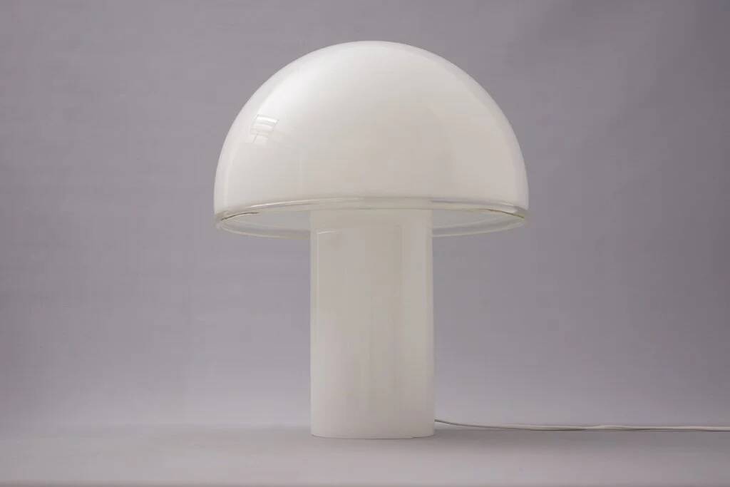 Table lamp by Luciano Vistosi for Vetreria Vistosi