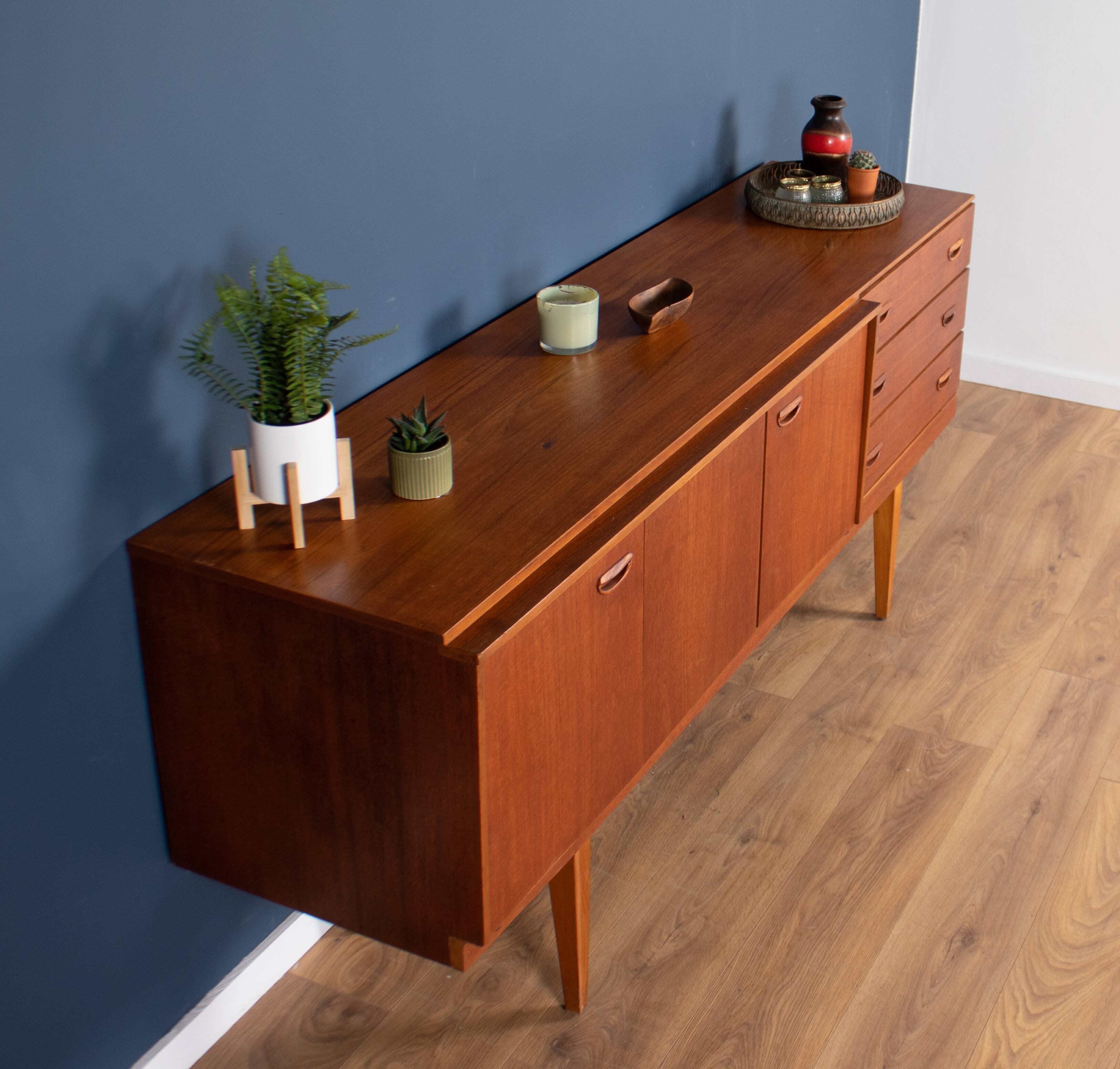 Retro teak 1960s beutility mid century sideboard