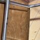 Formica table with extensions and 4 chairs 1950