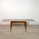 Table 4 to 6 people with extension cords up and down vintage 1960s
