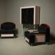 Memphis style cabinet by Dutch architect Wim Hofman 1980s