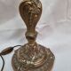 Louis XVI bronze lamp foot