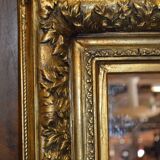 Golden mirror - 54 x 80 cm