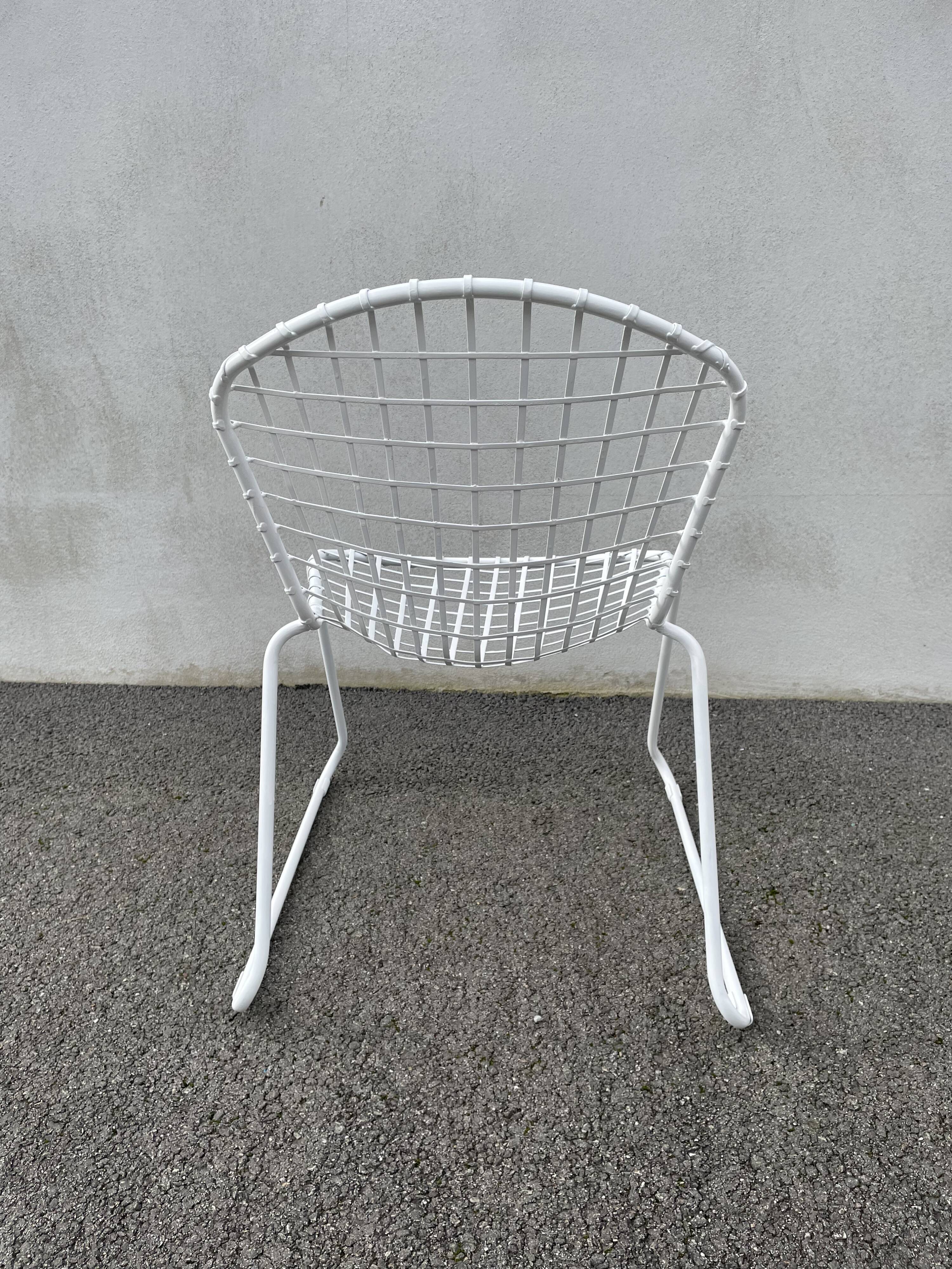 Vintage metal chair