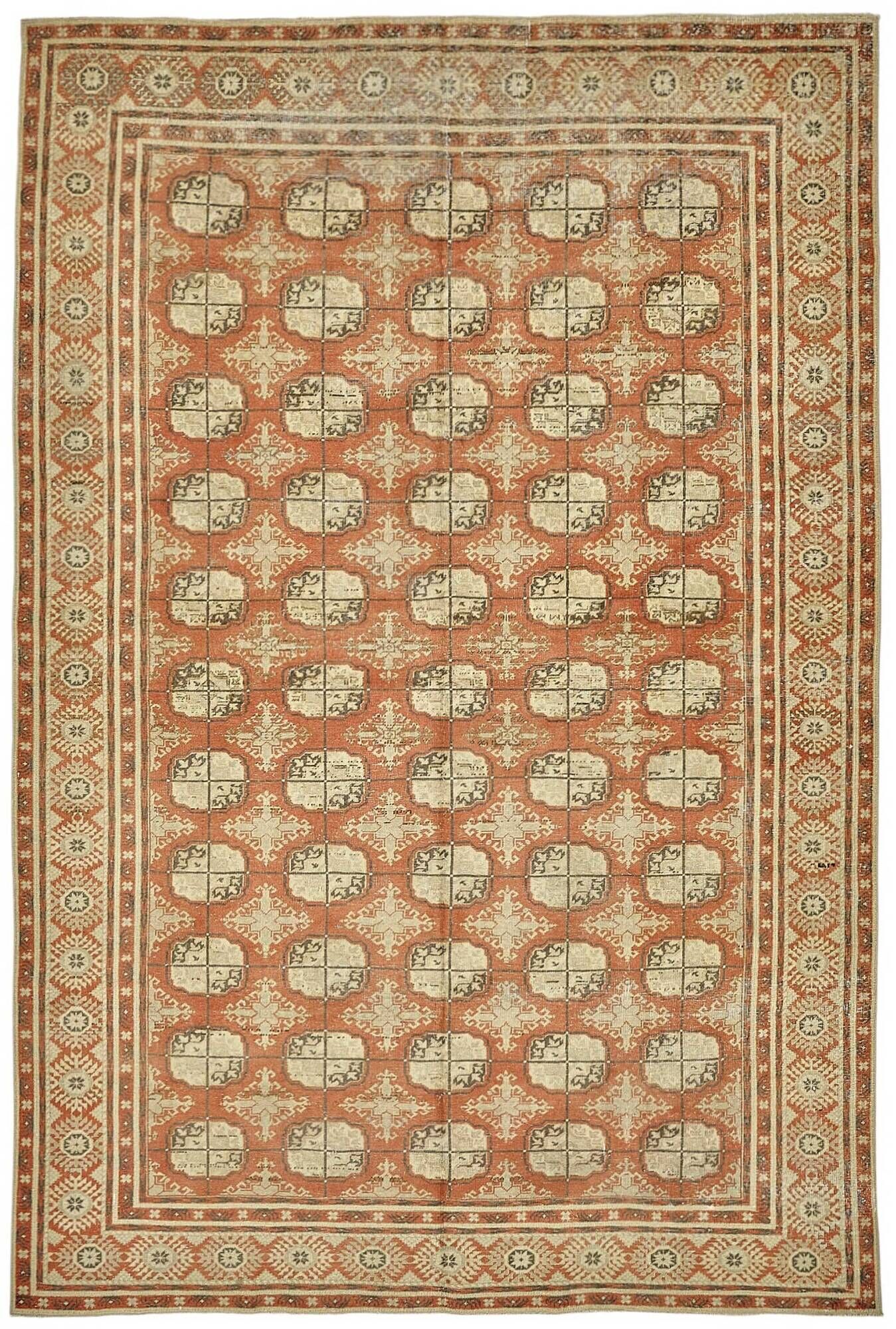 Turkish Vintage Anatolian Rug 190 cm x 275 cm