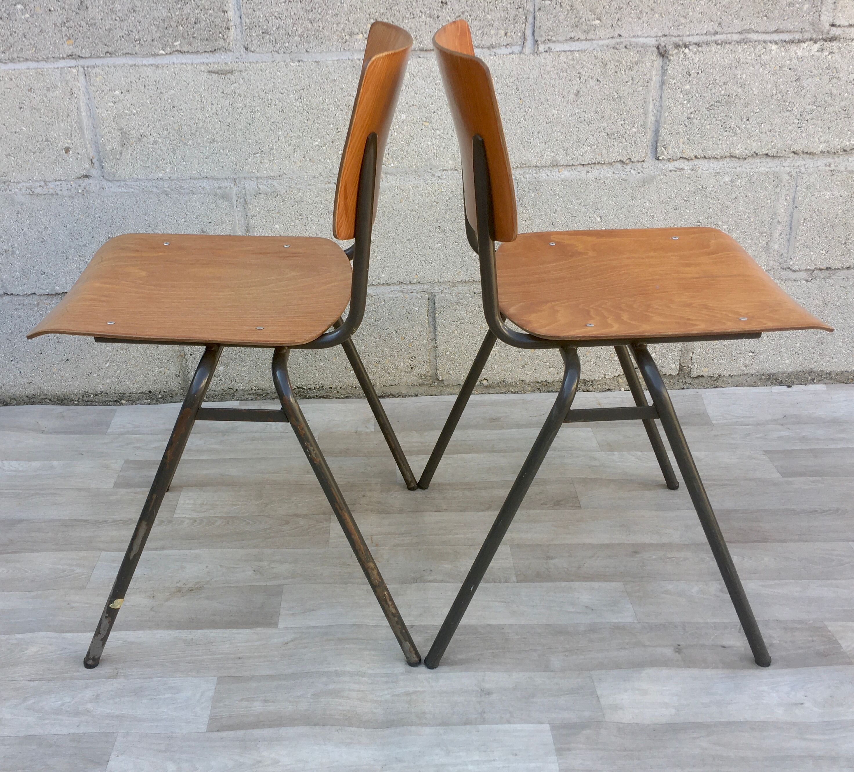 Pair of Marko chairs 60s