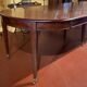 Extensible Louis XVI mahogany dining table with band - 19th century