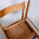 Chaises de salle à manger en hêtre de milieu de siècle attribuées à Dyha Brno, années 1950, ensemble de 4