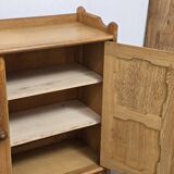Oak sideboard 1970 Guillerme and Chambron for Your Home Circa edition