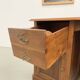 Comptoir ou bureau en noyer années 50