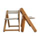 IKEA KON-TIKI folding chairs, set of 2. Designed by Gillis Lundgren, 1975.