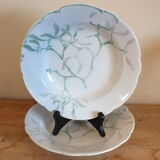 2 hollow plates Lunéville The political annals, guided by Edmond Lachenal