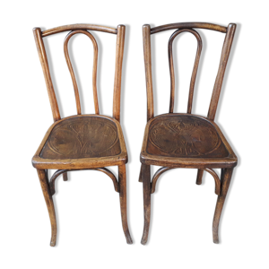 paire de chaises bistrot