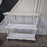 Vintage 60s free-standing storage unit, partially repainted