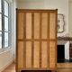 Armoire vitrée en chêne brut (rénovée)