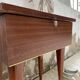 Chevet vintage placage acajou