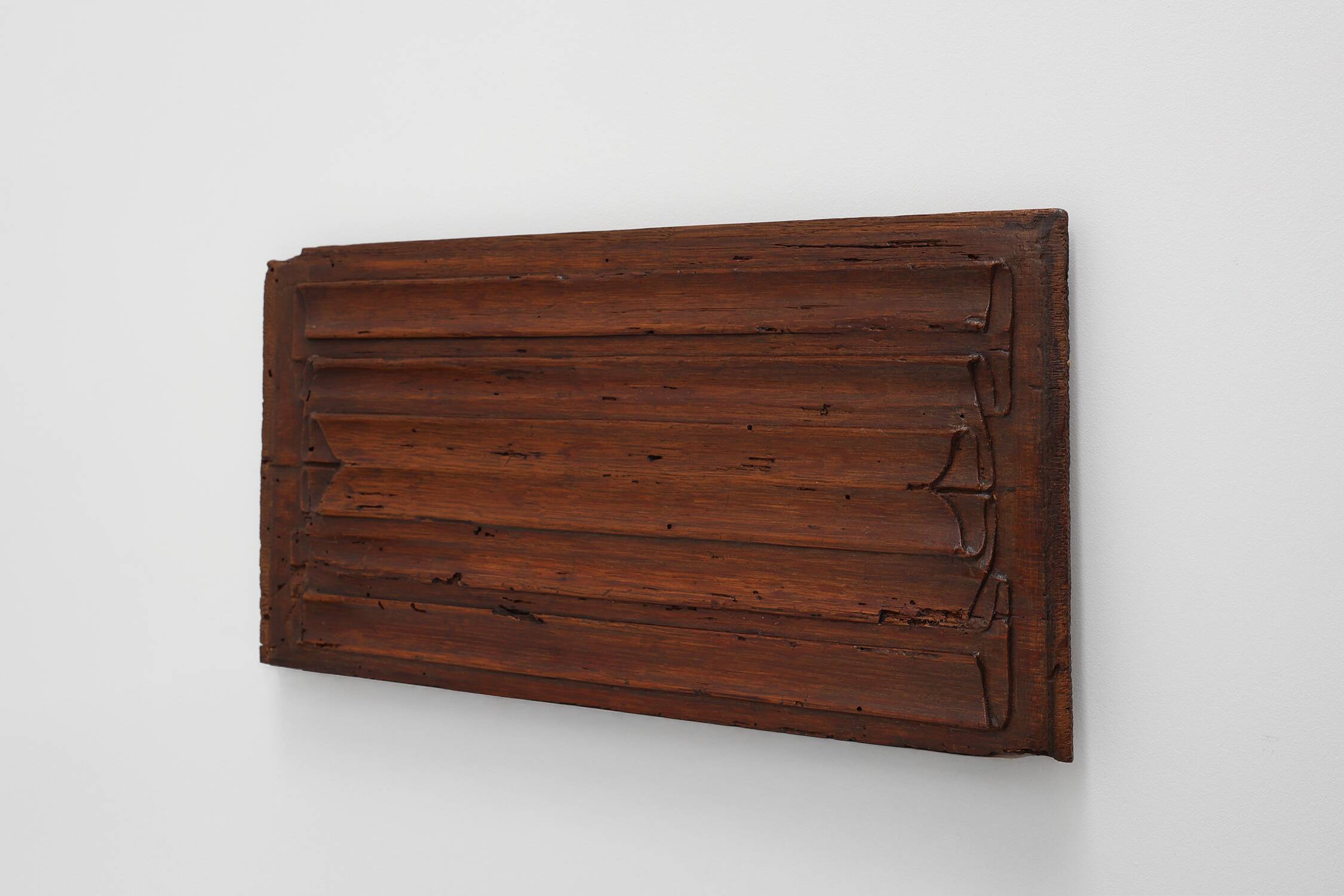 16th Century oak carved Gothic Panel, Belgium