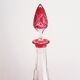 Val Saint Lambert ruby-coloured carafe