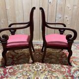 Pair of restoration armchairs (copy)