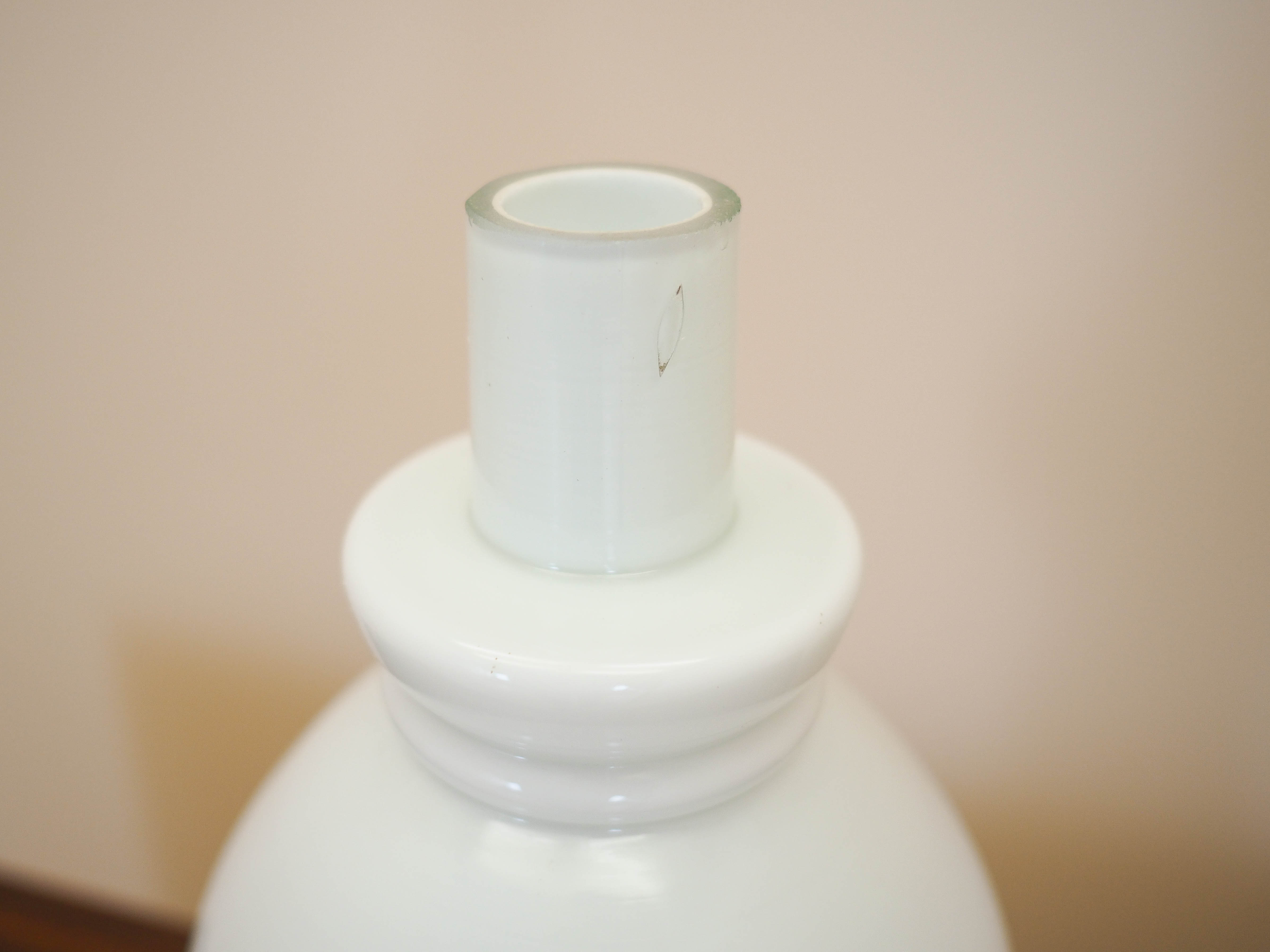 Lampe en céramique, design polonais, 1977, fabriquée par DZPE POLAM Mysłakowice