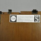 Vintage wall-unit – String shelf by Nisse Strinning and Kajsa Strinning, 1950s Sweden