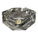 Val St Lambert Crystal Ashtray