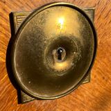 Oak and marquetry row 50s