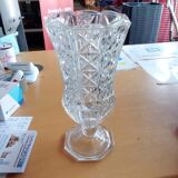 Vase en verre cristal