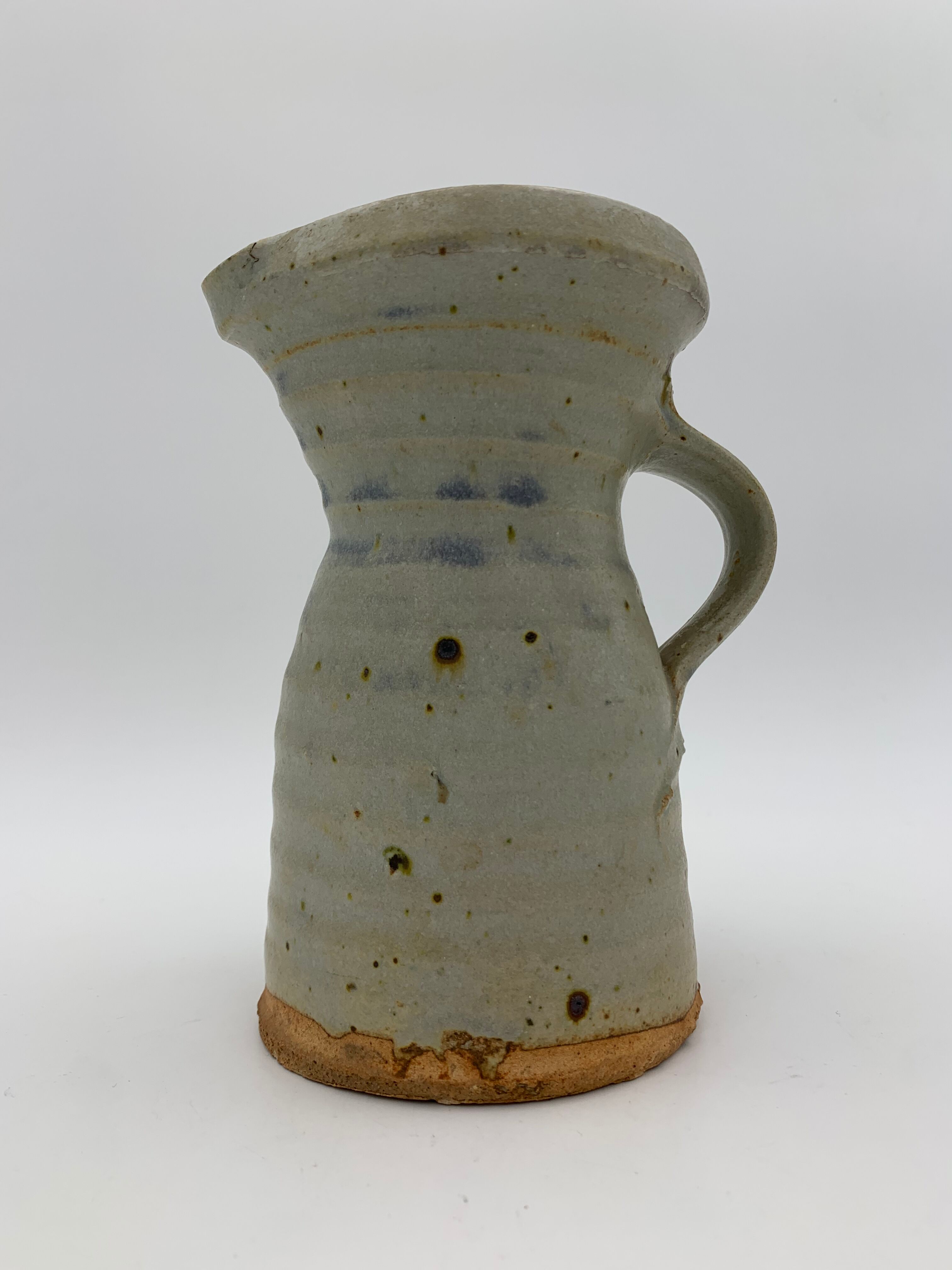 Vintage pyrite stoneware pitcher 1960