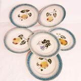 Suite of dessert plates