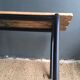 Banc d'école vintage
