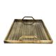 Hollywood regency brass tray, Italy 1970s