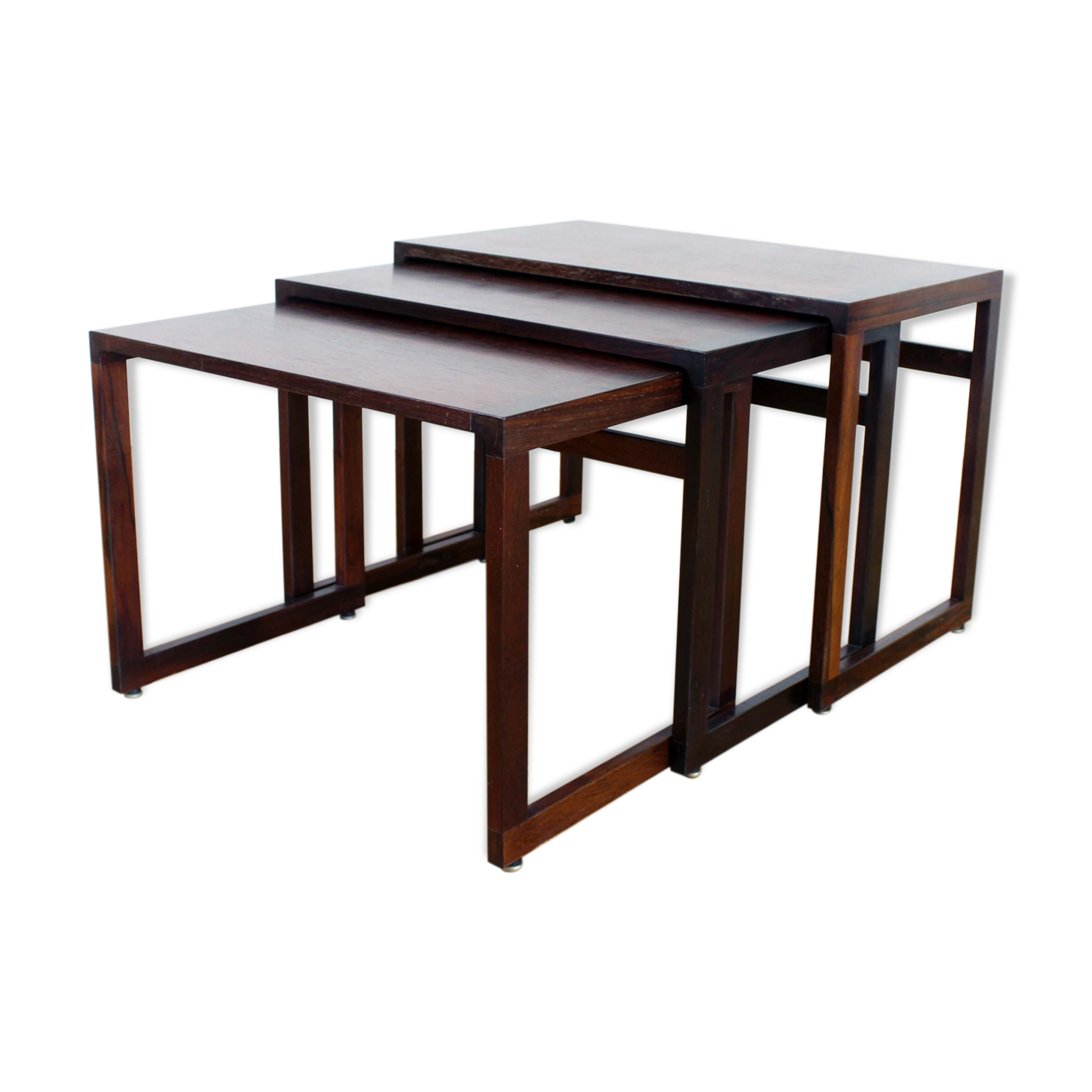 Rosewood nesting tables